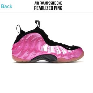 Nike Air Foamposite One Pearlized Pink US Men’s 7